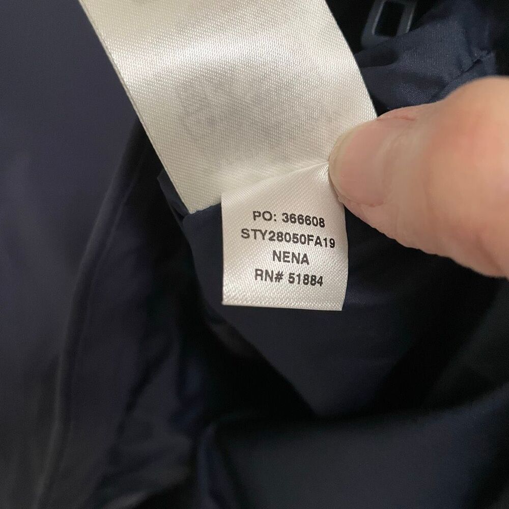 Patagonia H2no Quandary Full Zip Hooded Jacket Women’s L28050 Nylon Navy - Picture 11 of 12